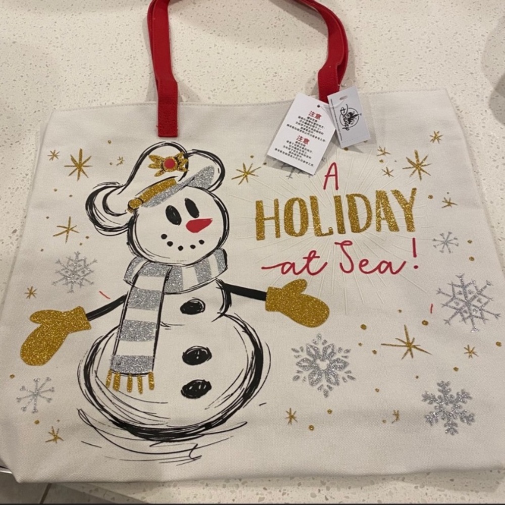 Disney Cruise Line “A Holiday at Sea” tote